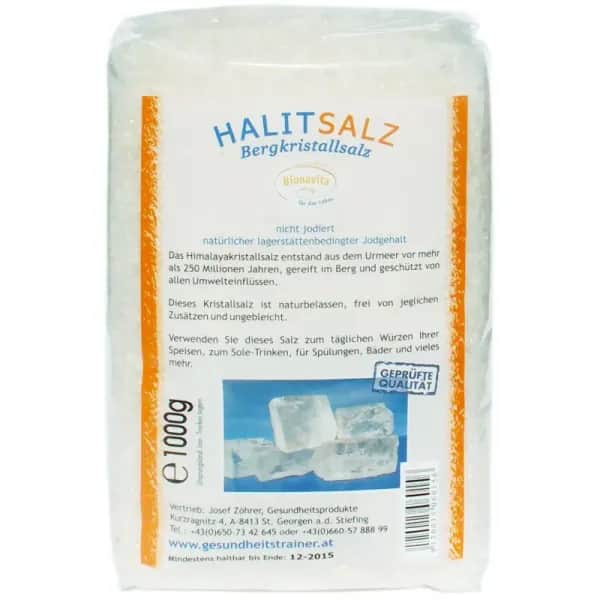 Halit Kristall-Salz Granulat 1000g
