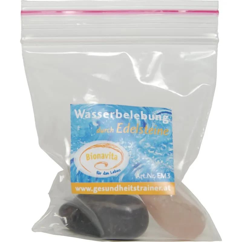 Edelsteinmischung zur Wasserbelebung 3 Mineralien