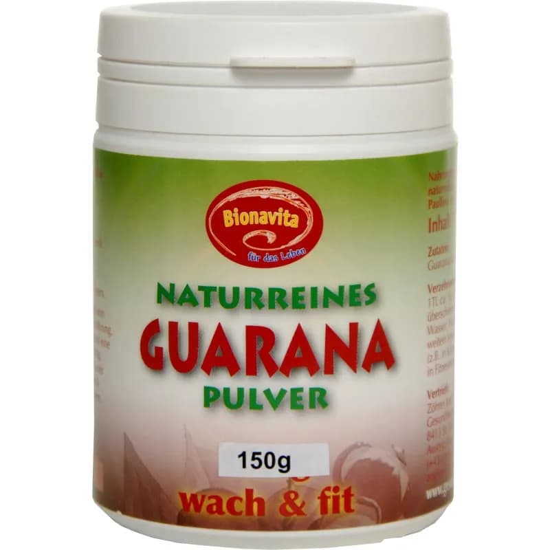 Guarana Pulver Muntermacher und Kraftspender 150g