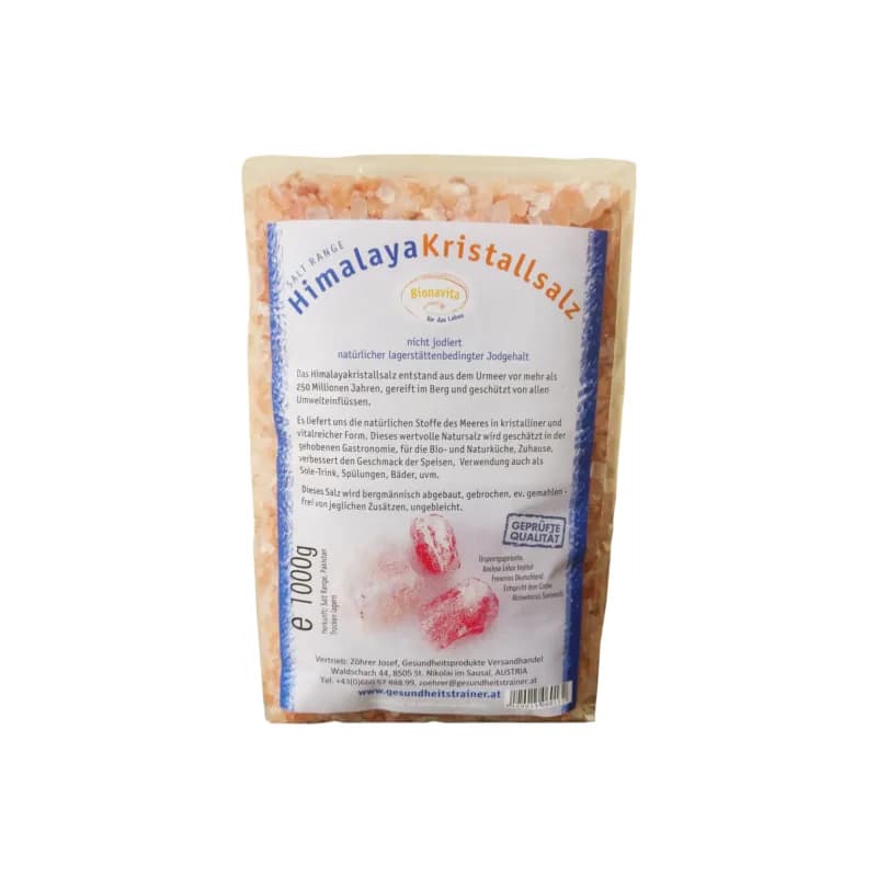 Himalayasalz Granulat in Cello-Beutel 1000g