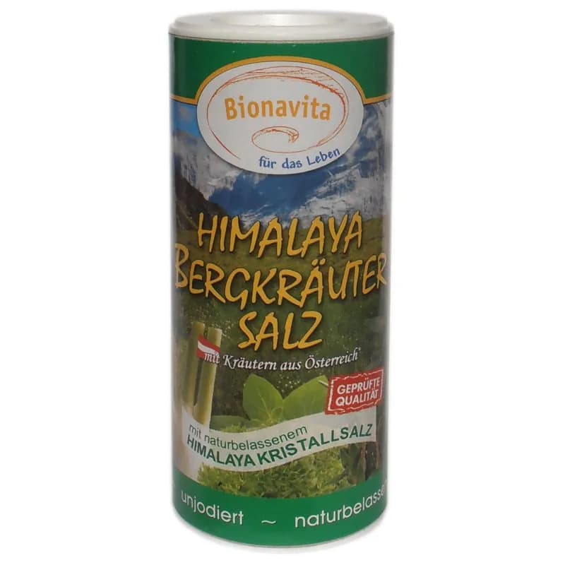 Kräuterstreuer mit Himalayasalz Bergkräuter