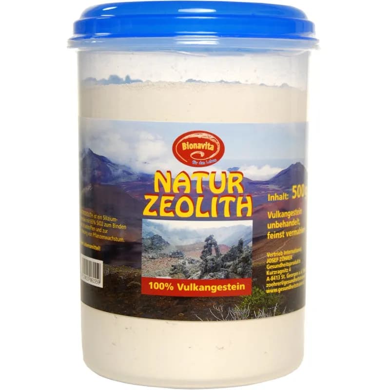 Naturzeolith Klinoptilolith ultrafein vermahlen 500g