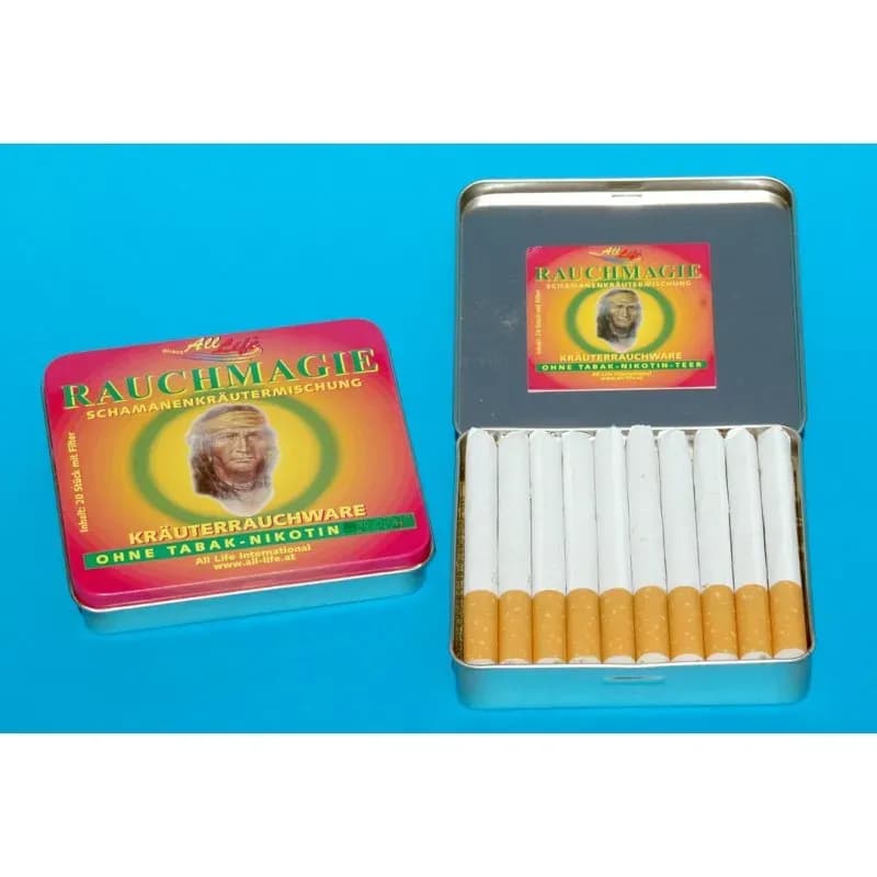 Rauchmagie Kräuterrauchware mit Filter 20Stk in Alu-Dose 2