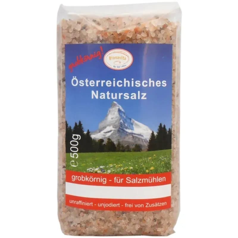 Österreichisches Natursalz grobkörnig 500g